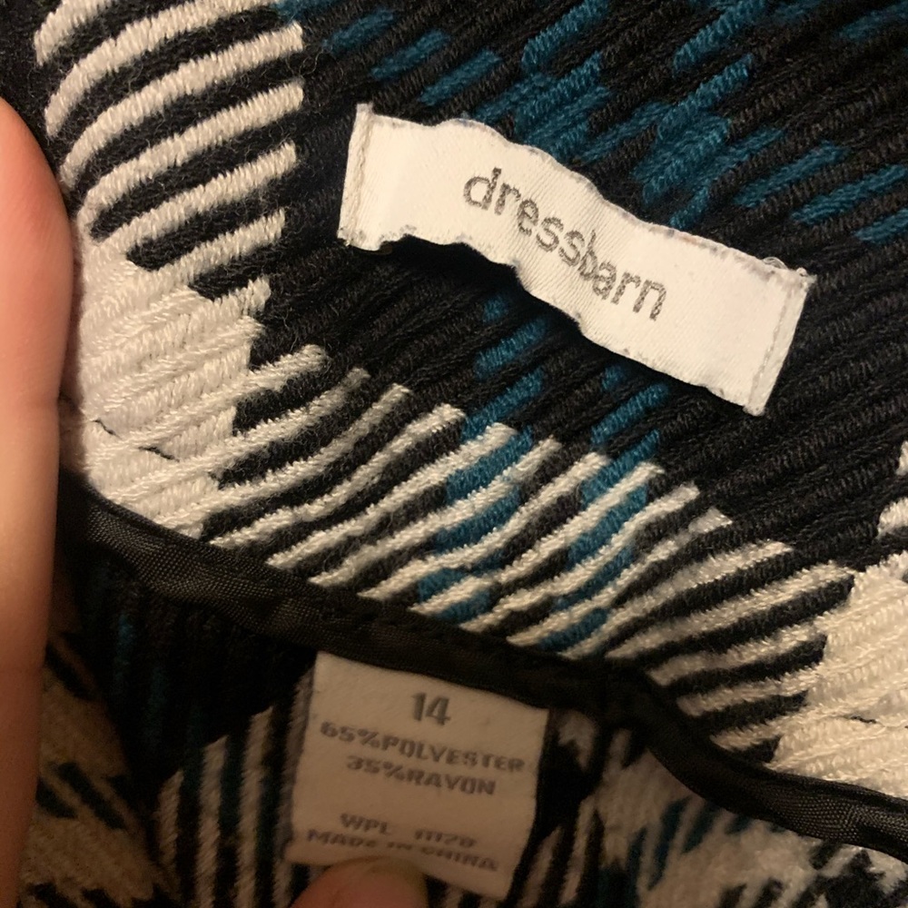 Dress Barn Plaid Skirt size 14 - Picture 3 of 3